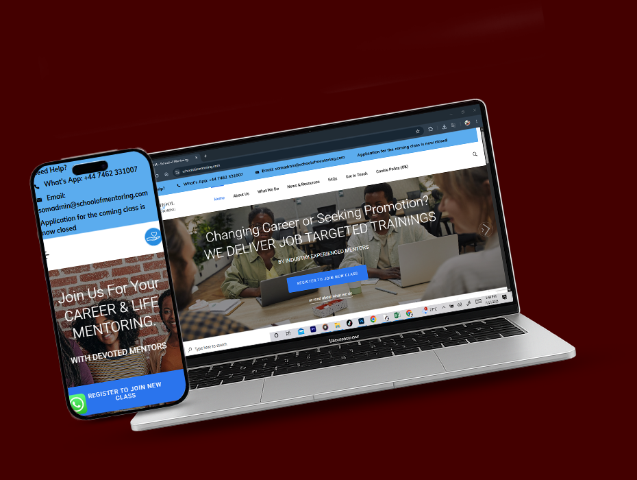 The School of Mentoring Screen